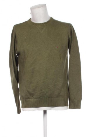 Pulover de bărbați Tommy Hilfiger, Mărime L, Culoare Verde, Preț 131,99 Lei