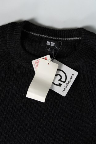 Męski sweter Uniqlo, Rozmiar S, Kolor Szary, Cena 86,99 zł