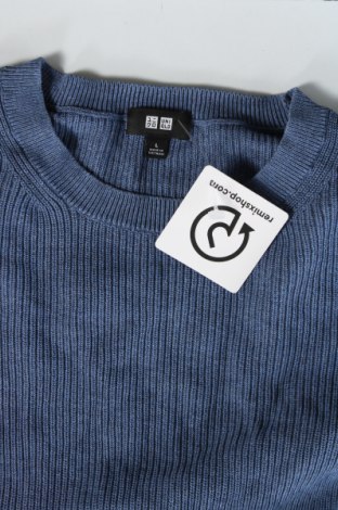 Herrenpullover Uniqlo, Größe L, Farbe Blau, Preis 10,99 €