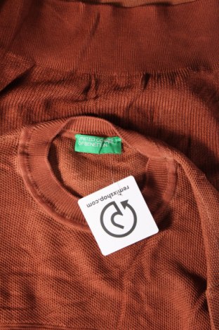 Męski sweter United Colors Of Benetton, Rozmiar S, Kolor Brązowy, Cena 38,99 zł