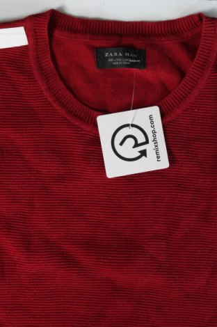 Herrenpullover Zara Man, Größe L, Farbe Rot, Preis € 11,49