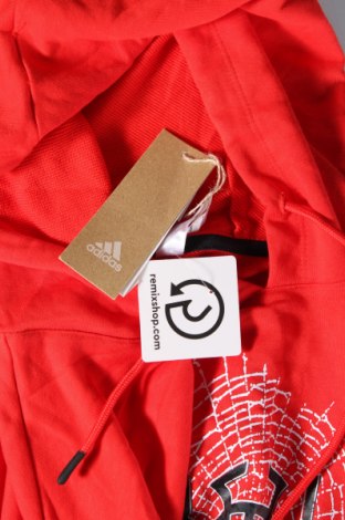 Herren Sweatshirt Adidas, Größe L, Farbe Rot, Preis 51,99 €