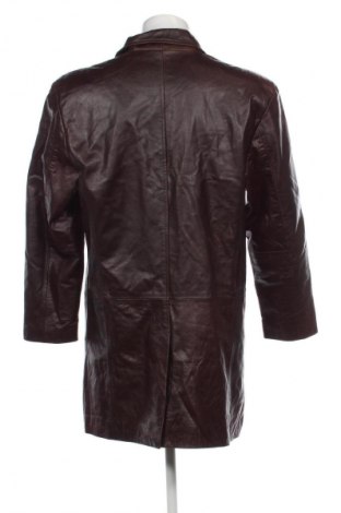 Herren Ledermantel Leather Man, Größe L, Farbe Braun, Preis 24,99 €