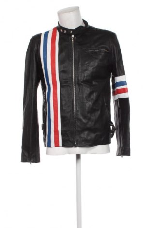 Pánska kožená bunda , Veľkosť L, Farba Čierna, Cena  57,95 €