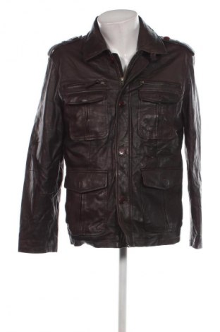 Herren Lederjacke Commander, Größe M, Farbe Braun, Preis € 44,99