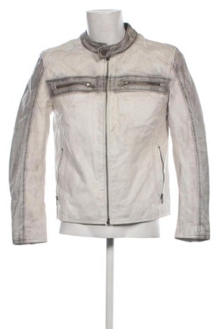 Herren Lederjacke Wilsons Leather, Größe M, Farbe Grau, Preis 225,79 €