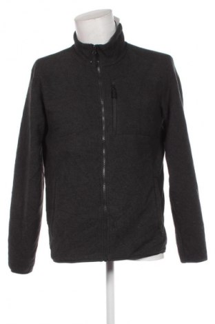 Ανδρική ζακέτα fleece, Μέγεθος M, Χρώμα Γκρί, Τιμή 12,29 €