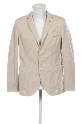 Herren Sakko Camp David, Größe L, Farbe Beige, Preis 14,49 €