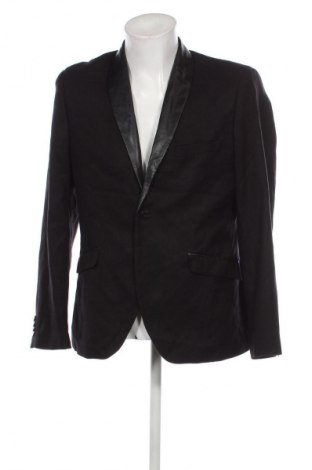 Мъжко сако H&M, Размер XL, Цвят Черен, Цена 17,60 лв.