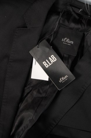 Herren Sakko S.Oliver Black Label, Größe L, Farbe Schwarz, Preis € 18,49