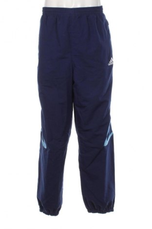 Pantaloni trening de bărbați Adidas, Mărime XL, Culoare Albastru, Preț 101,99 Lei