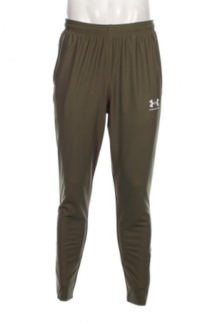 Pantaloni trening de bărbați Under Armour, Mărime L, Culoare Verde, Preț 214,49 Lei