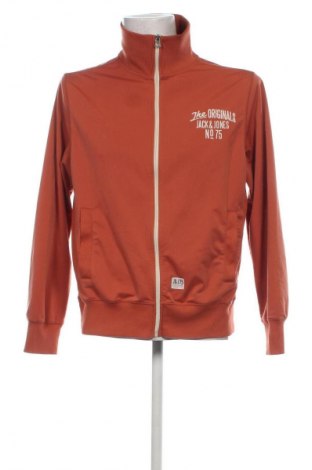 Мъжко спортно горнище Jack & Jones, Размер XL, Цвят Оранжев, Цена 28,70 лв.
