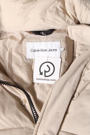 Herrenjacke Calvin Klein Jeans, Größe M, Farbe Beige, Preis 185,05 €