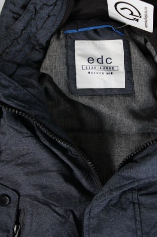 Мъжко яке Edc By Esprit, Размер L, Цвят Син, Цена 46,99 лв.