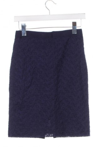 Rock J.Crew, Größe XXS, Farbe Blau, Preis 7,49 €