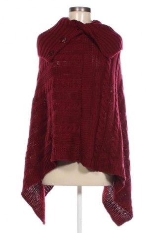 Poncho, Größe M, Farbe Rot, Preis € 10,99