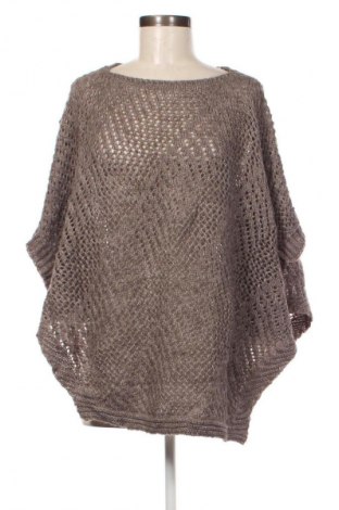 Poncho Anna Justper, Größe M, Farbe Braun, Preis € 9,49