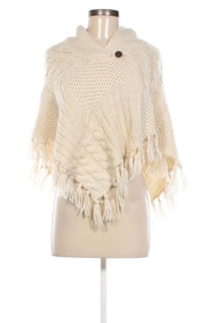 Poncho H&M L.O.G.G., Größe M, Farbe Ecru, Preis 9,49 €