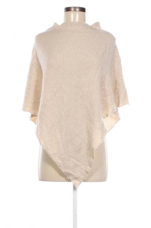 Poncho Zwillingsherz, Größe M, Farbe Beige, Preis € 13,99