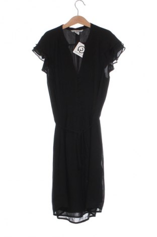 Kleid H&M, Größe XS, Farbe Schwarz, Preis 6,99 €