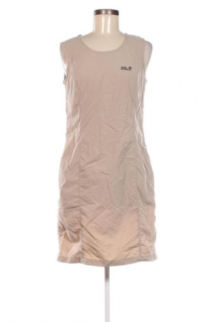 Kleid Jack Wolfskin, Größe M, Farbe Beige, Preis 25,99 €