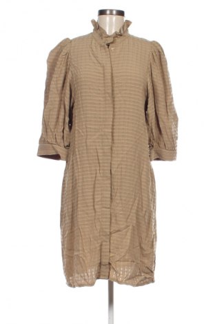 Kleid Samsoe & Samsoe, Größe M, Farbe Beige, Preis 19,99 €