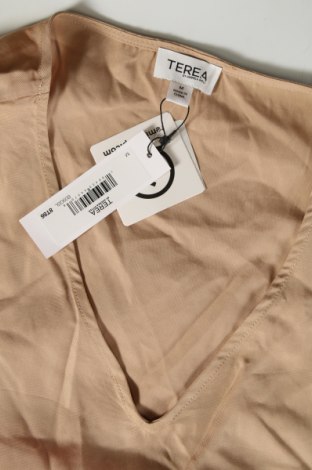 Kleid TEREA, Größe M, Farbe Beige, Preis € 9,99