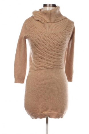 Kleid Terranova, Größe S, Farbe Beige, Preis 5,00 €