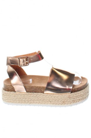 Sandalen ASOS, Größe 36, Farbe Golden, Preis 13,99 €