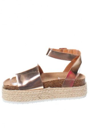 Sandalen ASOS, Größe 36, Farbe Golden, Preis 13,99 €