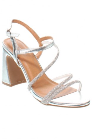 Sandalen About You, Größe 39, Farbe Silber, Preis 18,99 €