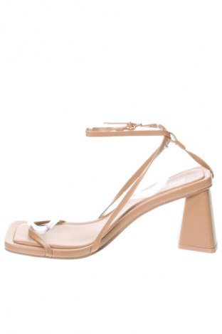 Sandalen Nasty Gal, Größe 39, Farbe Beige, Preis € 15,79