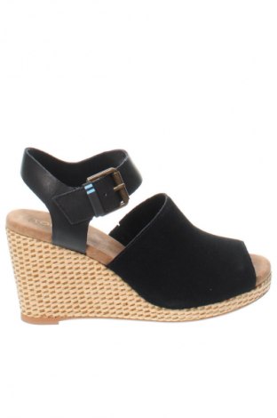 Σανδάλια Toms, Μέγεθος 36, Χρώμα Μαύρο, Τιμή 63,92 €