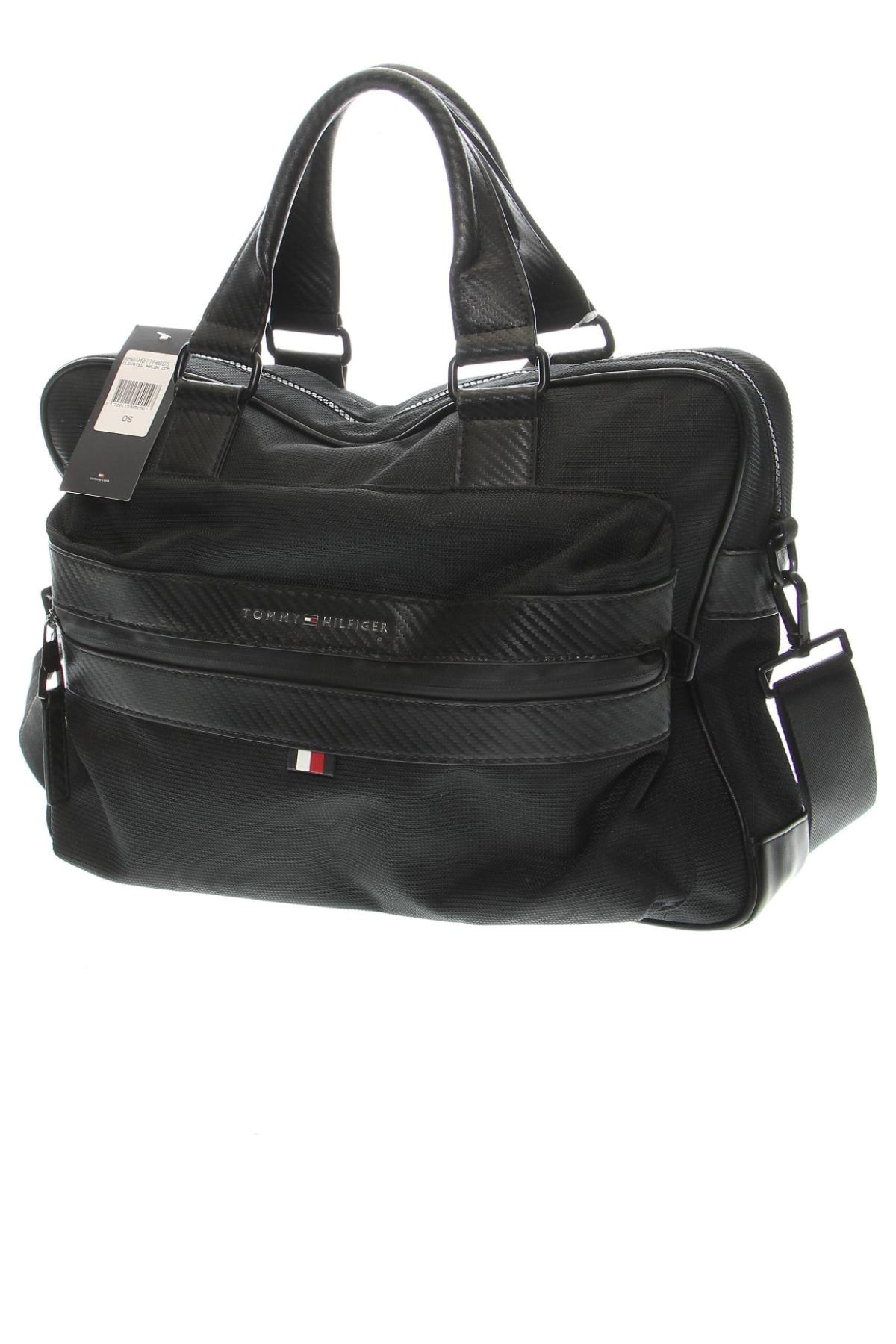 Laptoptasche Tommy Hilfiger, Farbe Schwarz, Preis 93,79 €