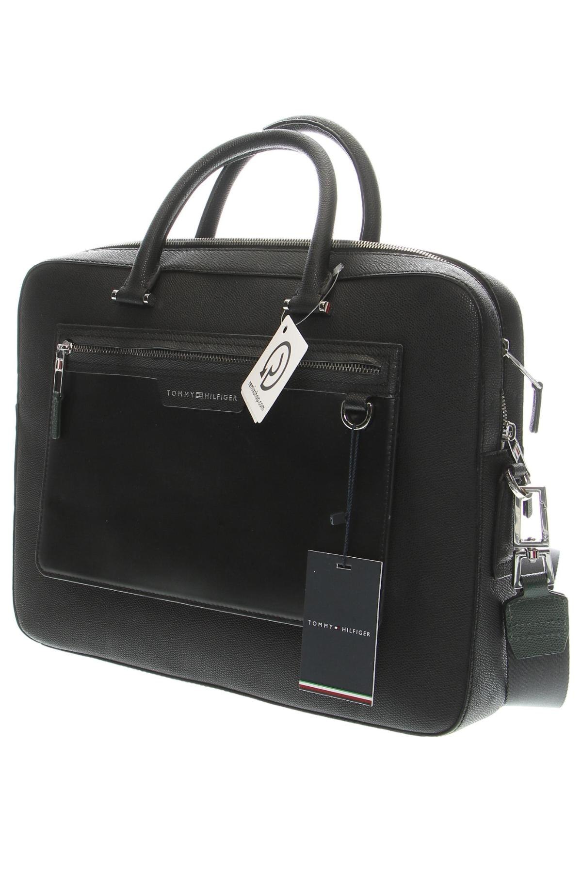 Laptoptasche Tommy Hilfiger, Farbe Schwarz, Preis € 100,99