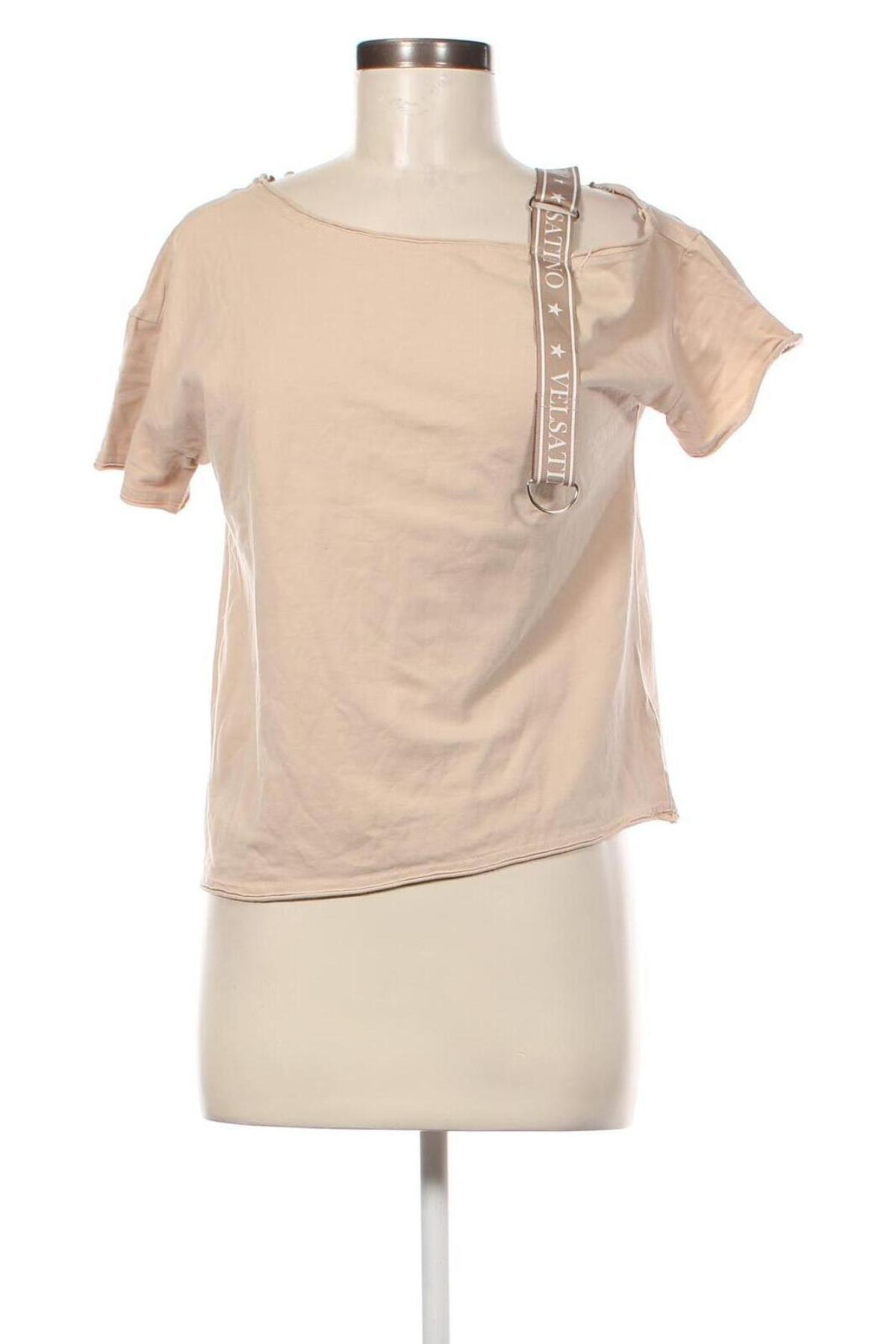 Damen Shirt, Größe S, Farbe Beige, Preis 3,99 €