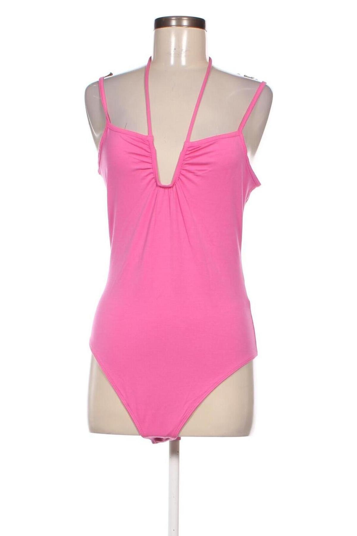 Damenbluse-Body Gina Tricot, Größe L, Farbe Rosa, Preis 6,49 €