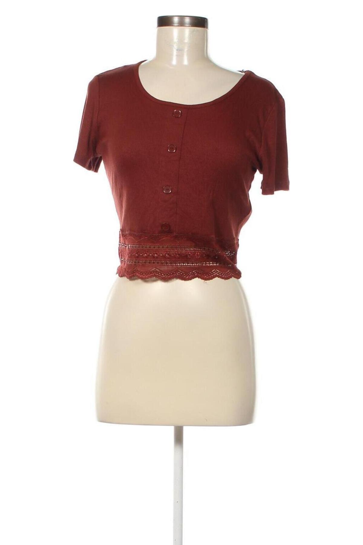 Damen Shirt About You, Größe M, Farbe Rot, Preis € 5,99