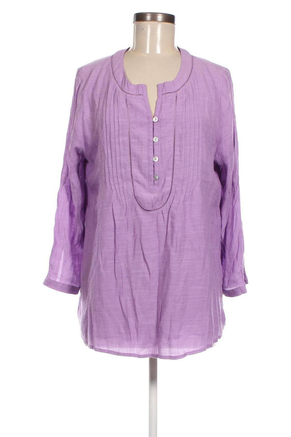 Damen Shirt Andrea, Größe L, Farbe Lila, Preis € 4,99