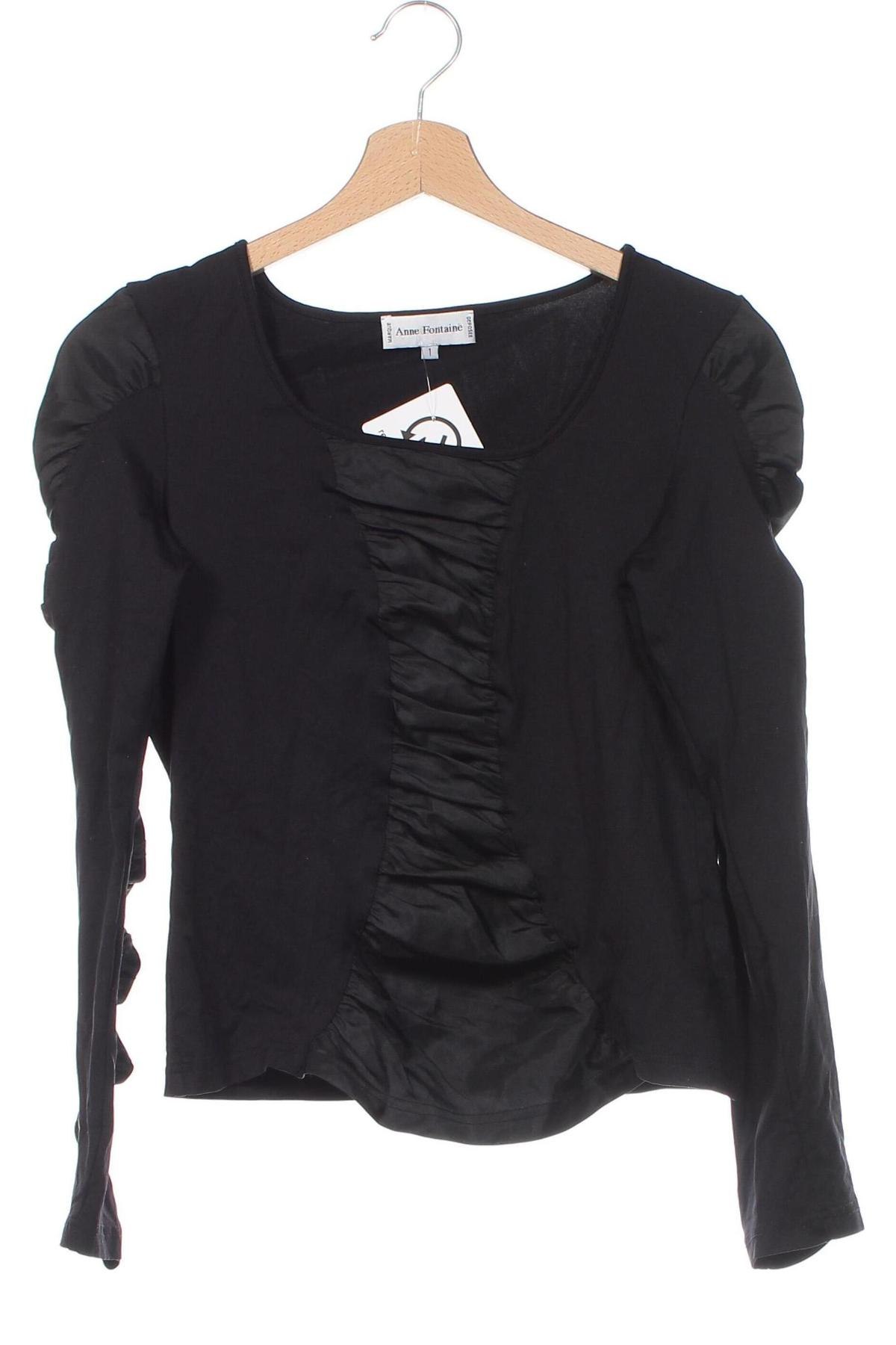 Damen Shirt Anne Fontaine, Größe XS, Farbe Schwarz, Preis € 53,86