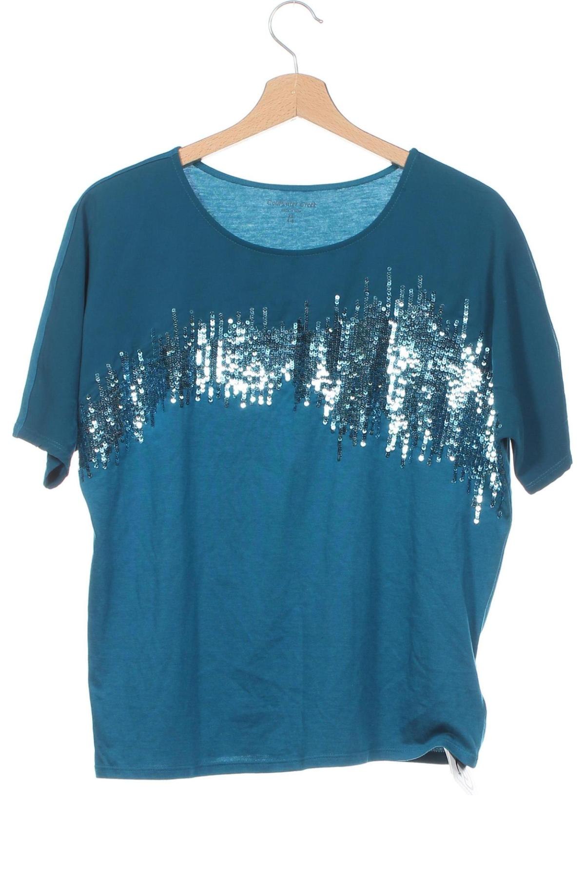 Damen Shirt Coldwater Creek, Größe XS, Farbe Blau, Preis € 9,15