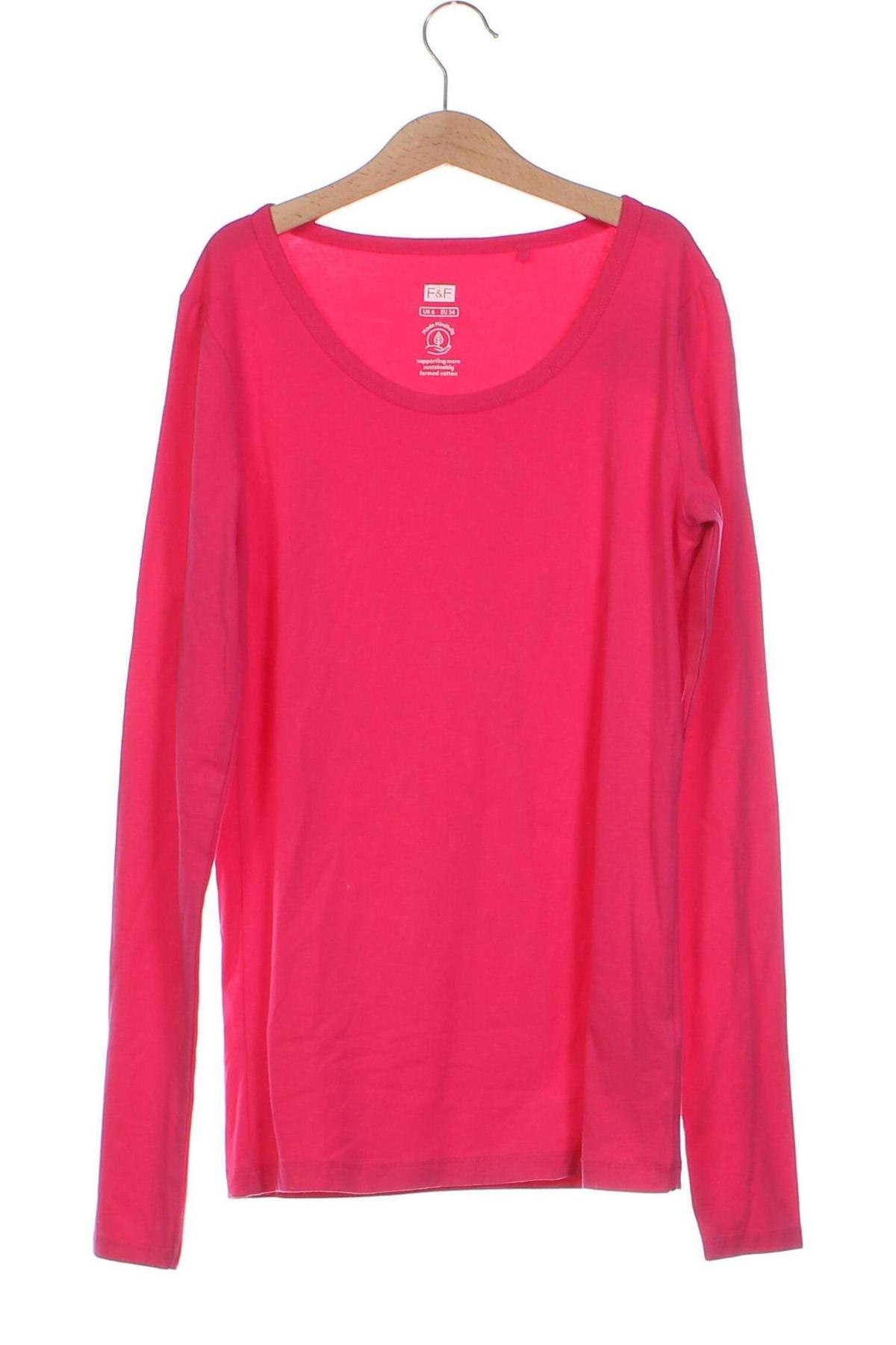 Damen Shirt F&F, Größe XS, Farbe Rosa, Preis 4,99 €