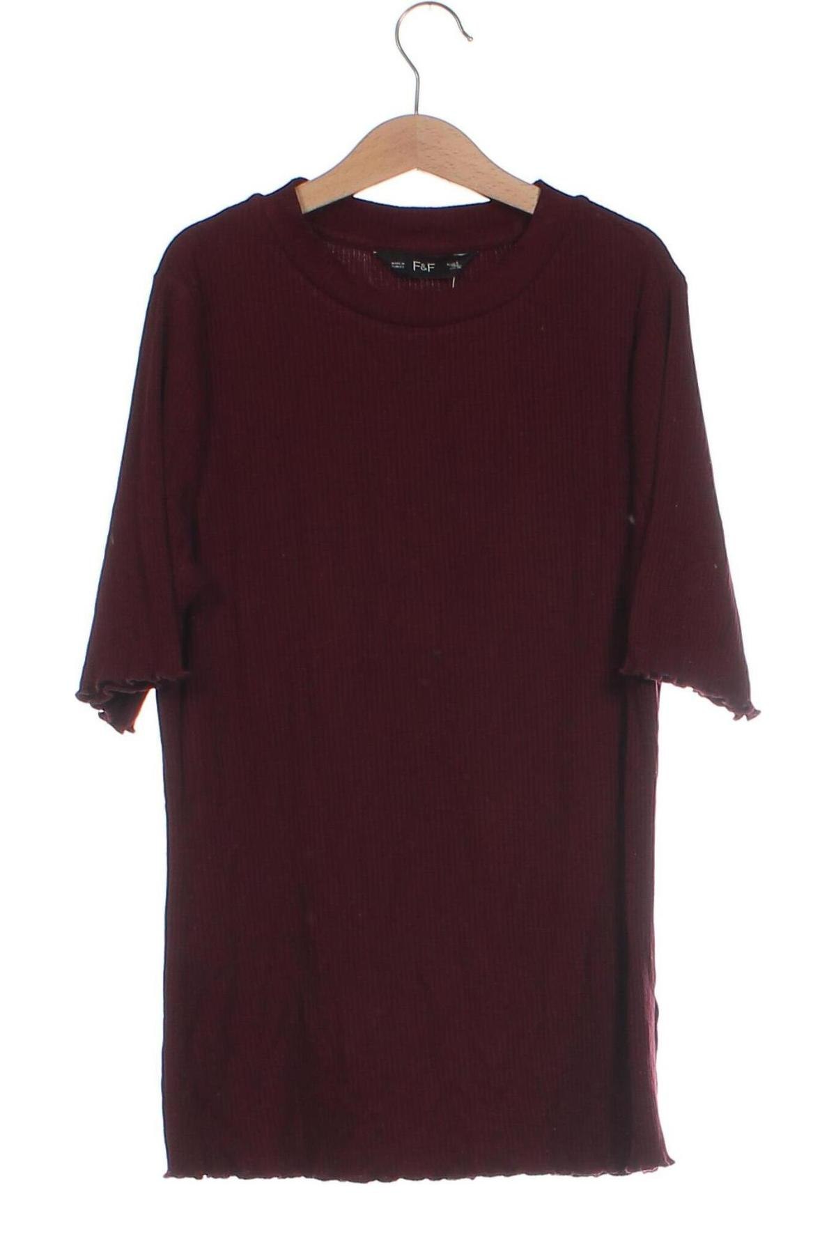 Damen Shirt F&F, Größe XS, Farbe Rot, Preis € 1,99