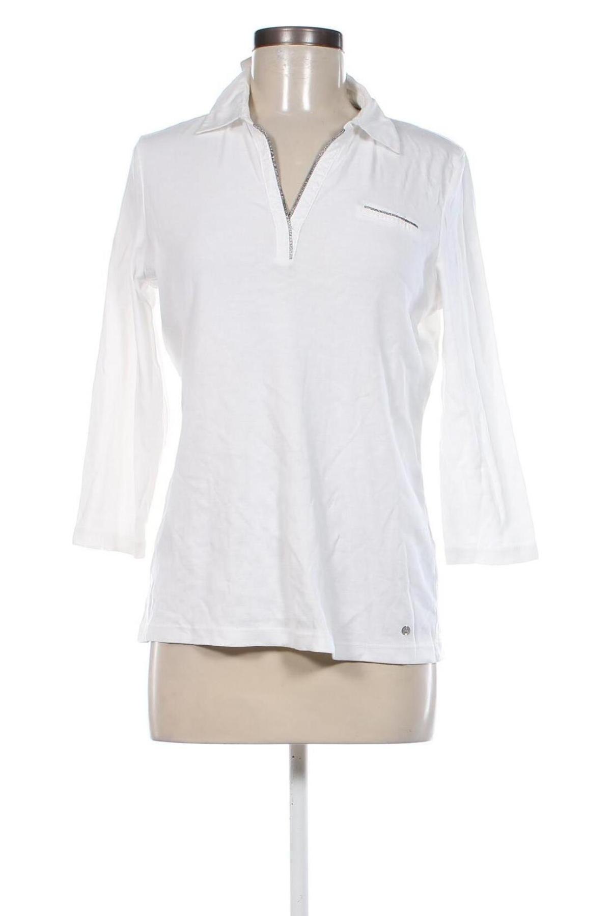 Damen Shirt Gerry Weber, Größe L, Farbe Weiß, Preis 33,40 €