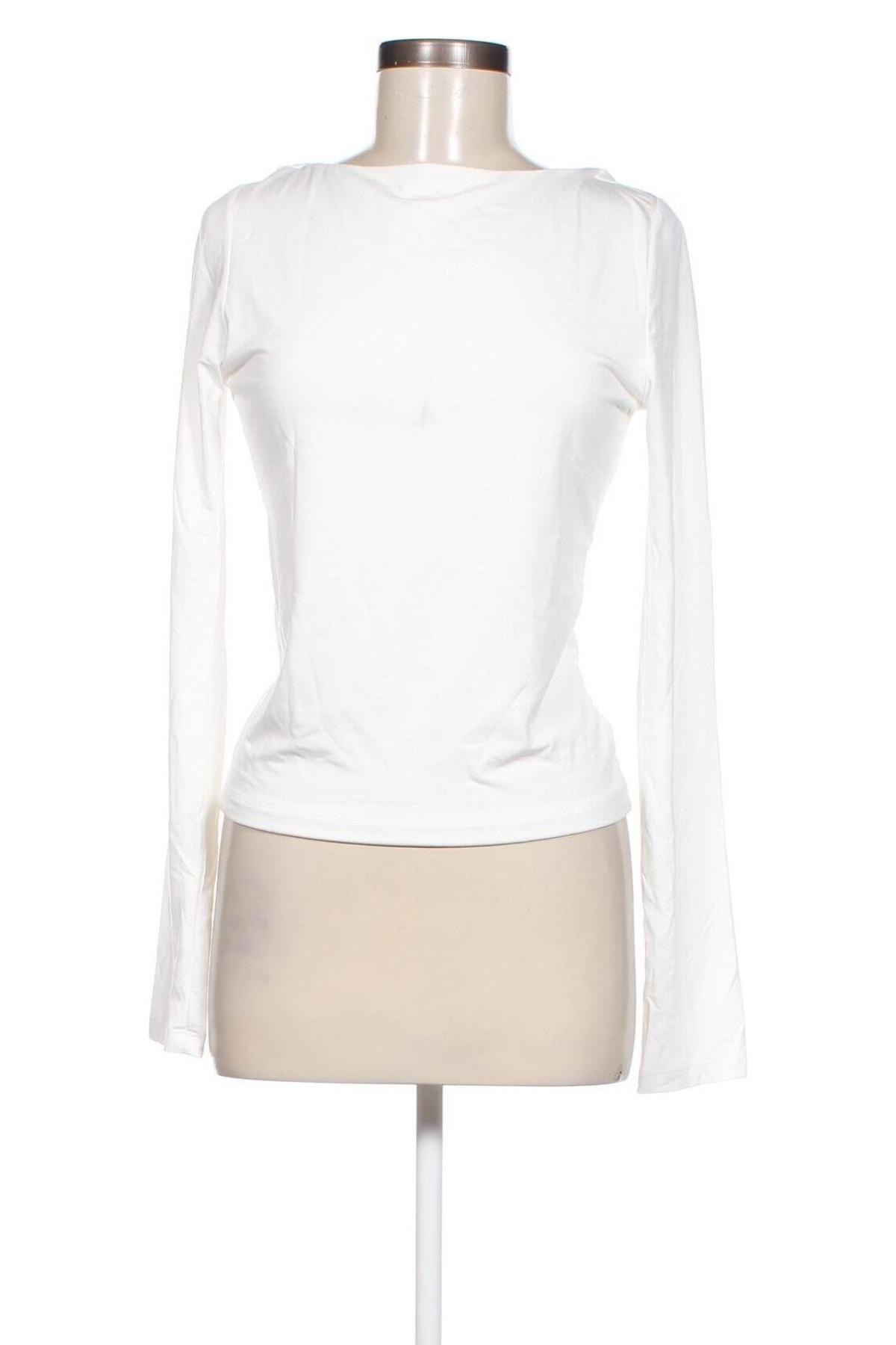 Damen Shirt Gina Tricot, Größe L, Farbe Weiß, Preis € 6,49