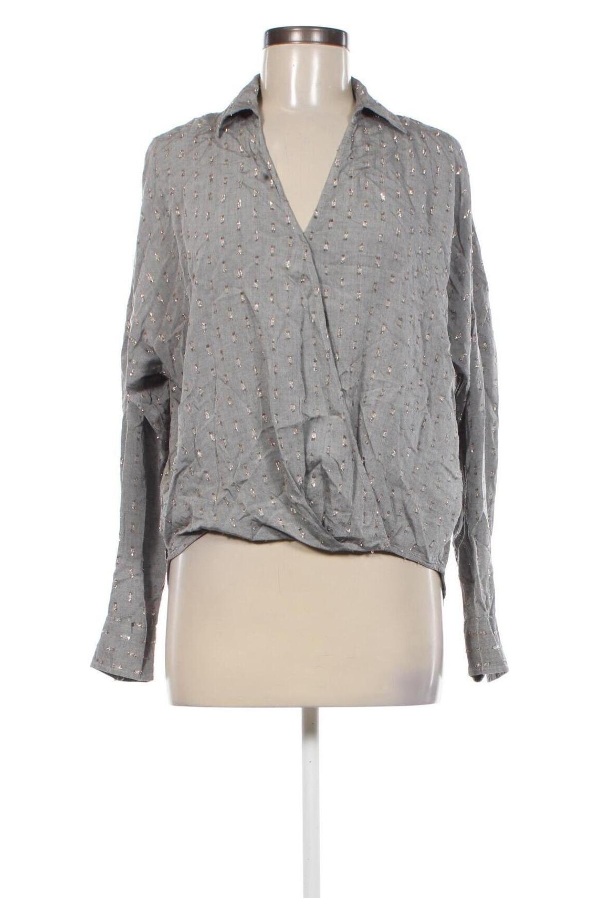 Bluzka damska Lou & Grey, Rozmiar XS, Kolor Srebrzysty, Cena 16,99 zł