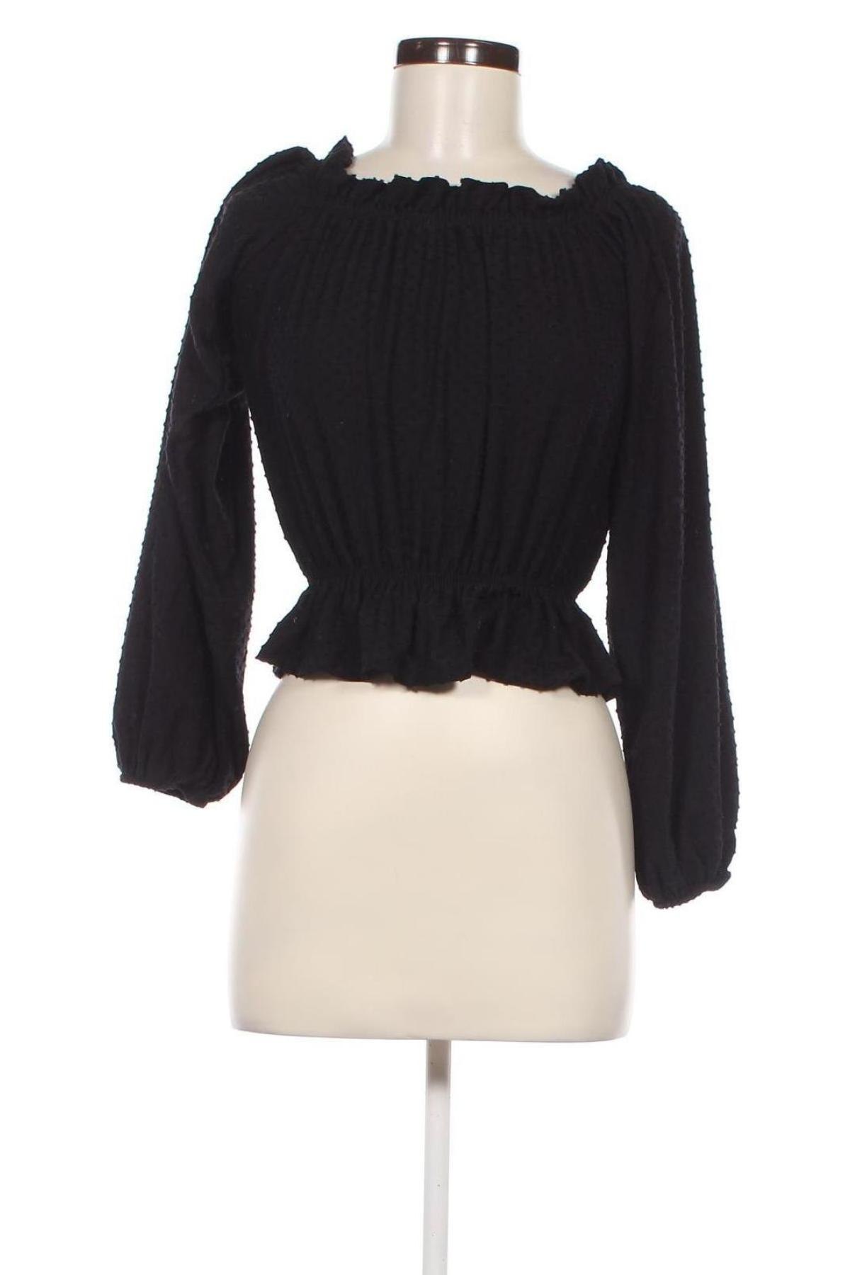 Bluză de femei H&M, Mărime XS, Culoare Negru, Preț 20,99 Lei