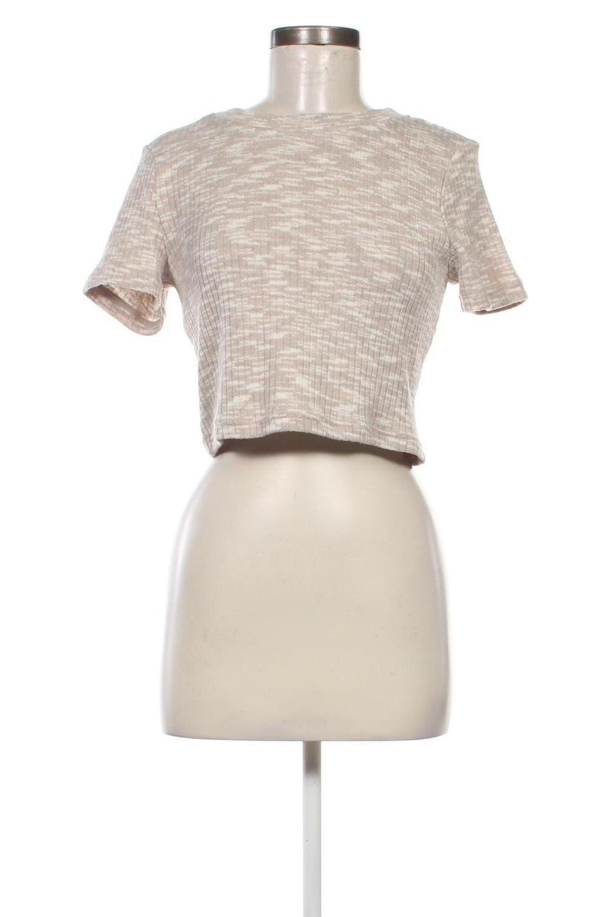 Damen Shirt H&M Divided, Größe M, Farbe Beige, Preis € 2,99