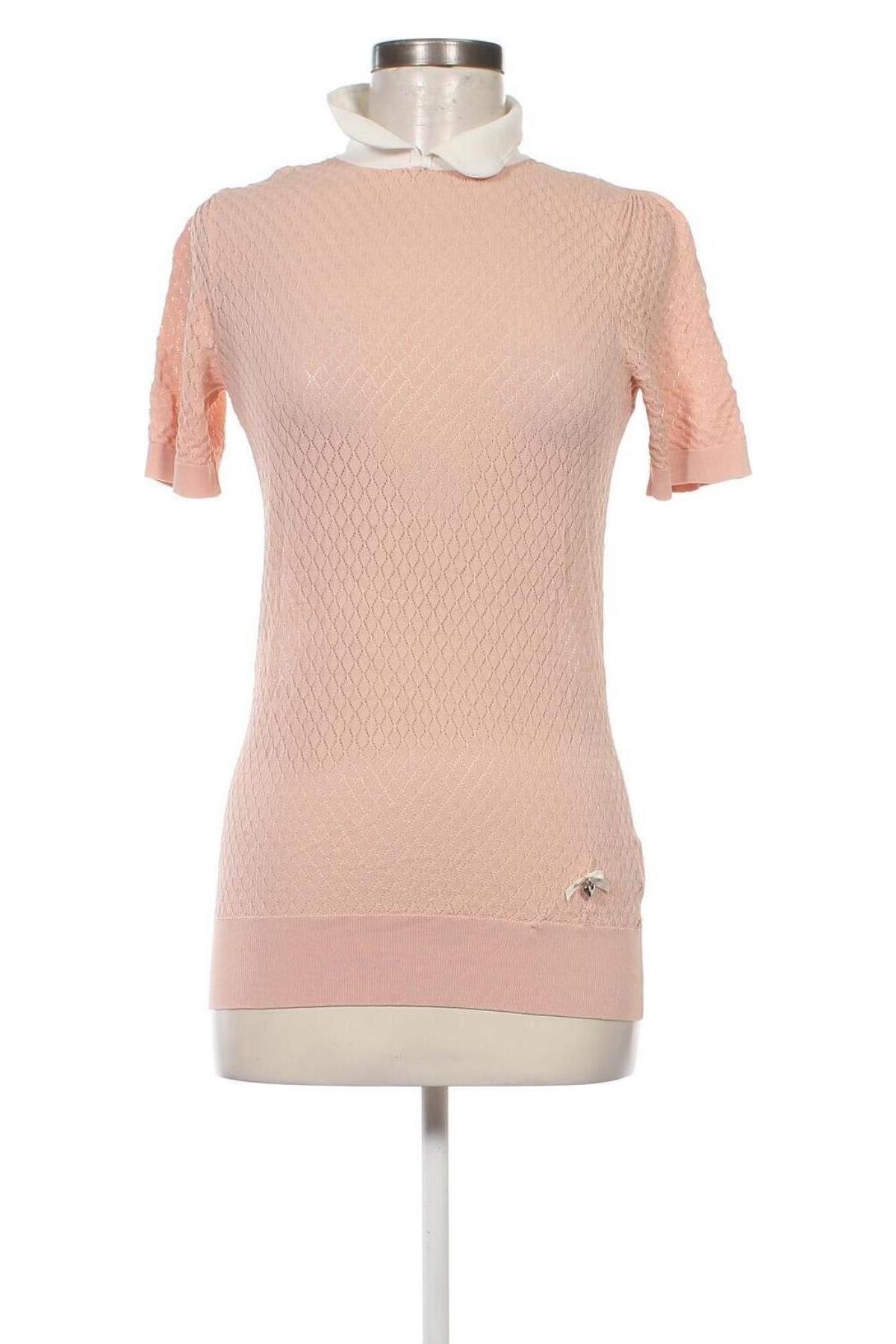 Damen Shirt Himmelblau by Lola Paltinger, Größe XS, Farbe Aschrosa, Preis € 7,49